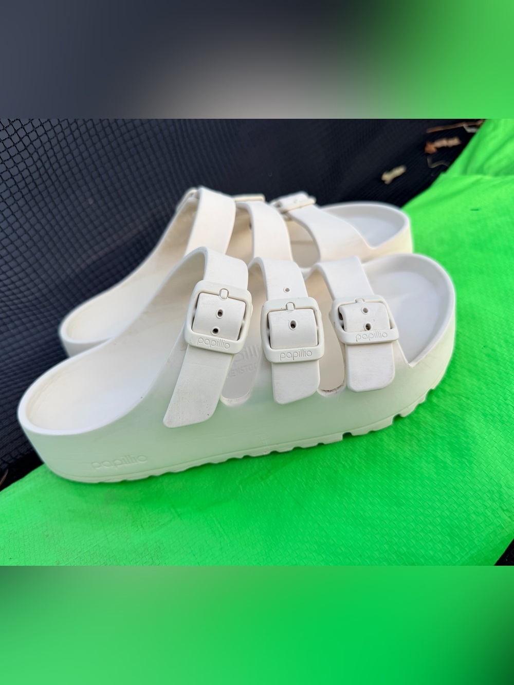 Papillio/Birkenstock Florida I EVA PAP Flex Platform Sandal
Eggshell - 37